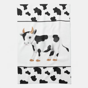 Country Cow fun kitchen towel