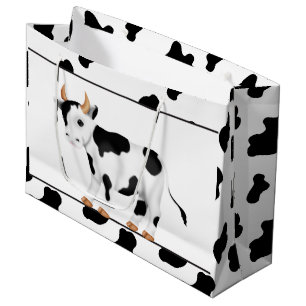 Country Cow large gift bag
