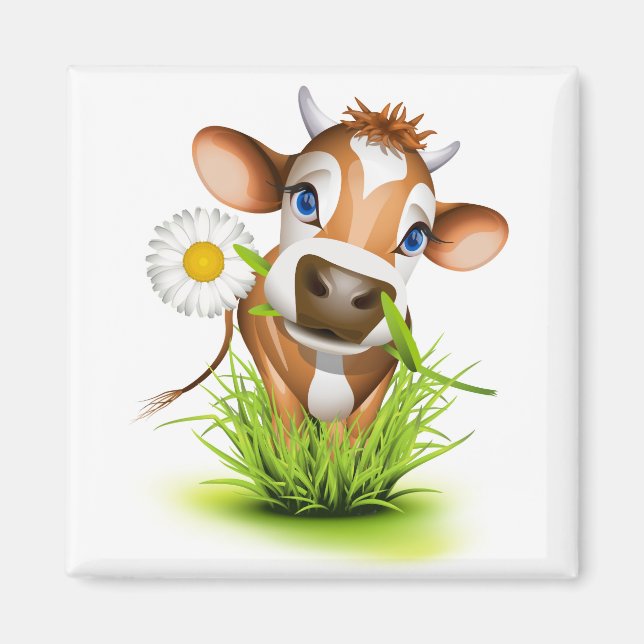 Country Cow Magnet (Front)