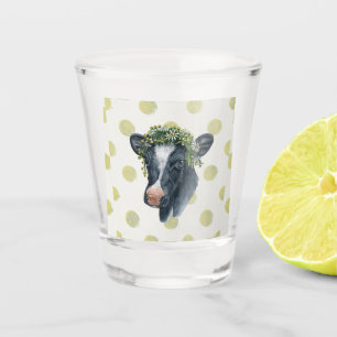 Country Cow Shot Glass