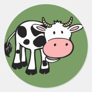 country cow stickers