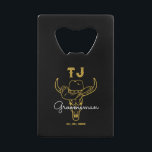 Country Cowboy Personalised Groomsmen Monogram<br><div class="desc">Personalised gifts for groomsmen with old western cowboy theme. Decorated with cowboy hat with vintage western font. Text and background colour are editable using the Design Tool to fit your occasion. Get this customise gift for wedding,  bachelor party,  engagement party or any other special occasions.</div>