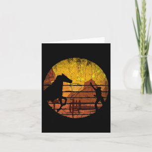 Country Cowboy Western Horseck Riding Cowboy  Card