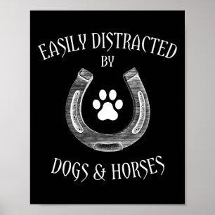 Country Cowgirl And Horse Loving Apparel - Easily Poster