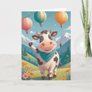 Country Cowgirl's Birthday Card