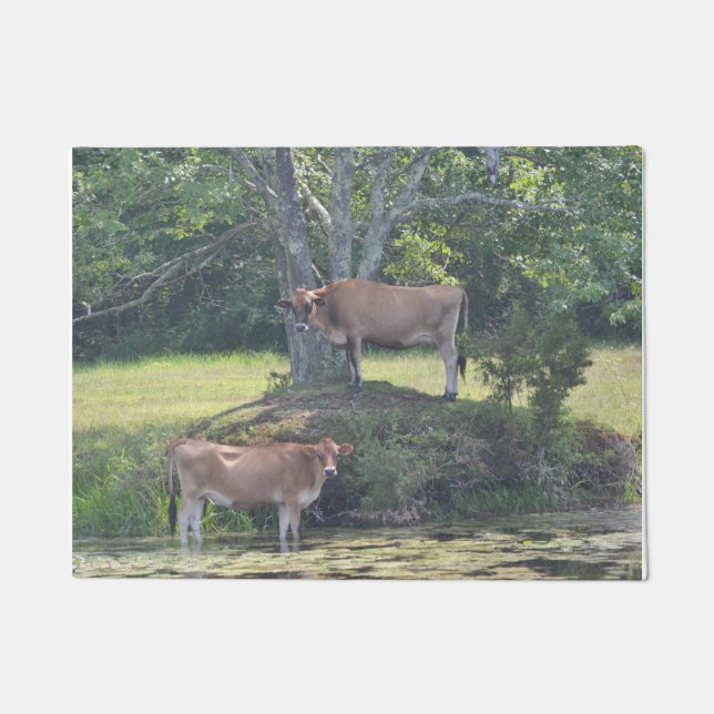 Country Cows Doormat (Front)