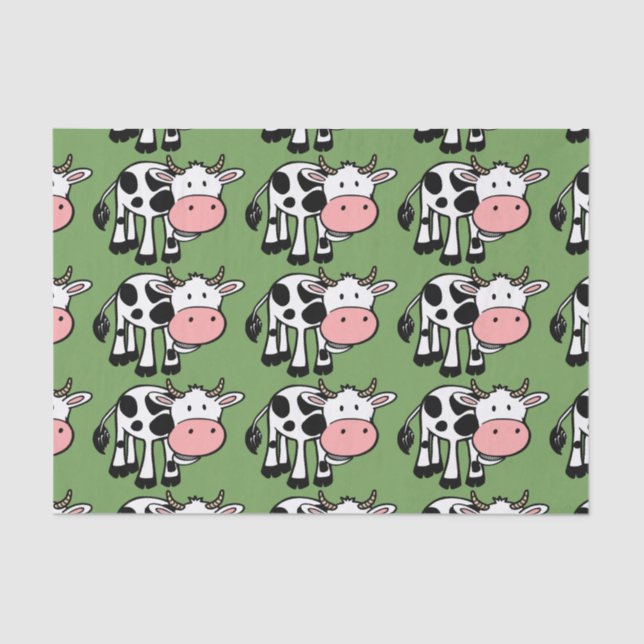 country cows tissue paper (Front)