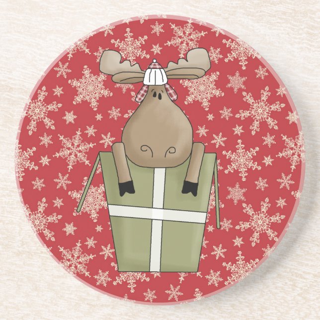 Country Critters Coaster Collection (Moose) (Front)