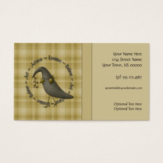 Country Crows Business Card