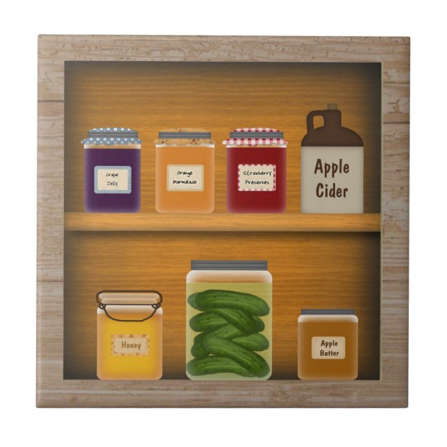 Country Cupboard Tile (Front)