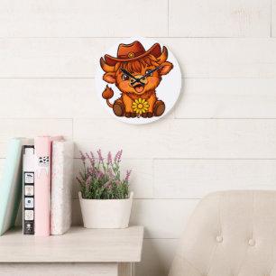 COUNTRY CUTIE LARGE CLOCK