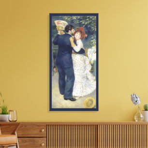 Country Dance by Pierre Renoir, Vintage Fine Art Canvas Print