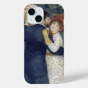 Country Dance by Pierre Renoir, Vintage Fine Art iPhone 15 Case