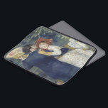 Country Dance by Pierre Renoir, Vintage Fine Art Laptop Sleeve<br><div class="desc">Country Dance (1883) by Pierre Renoir is a vintage impressionism fine art love and romance portrait painting. The woman dancer is wearing a bonnet and holding a fan while the man has dropped his hat on the floor. A happy, newlywed couple is dancing at an outdoor venue. About the artist:...</div>
