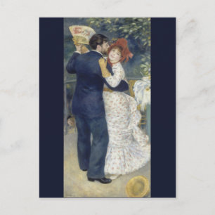 Country Dance Pierre-Auguste Renoir Postcard