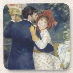Country Dance - Renoir Impressionist Painting Coaster