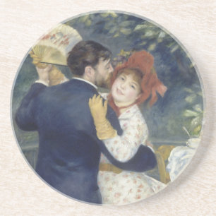 Country Dance - Renoir Impressionist Painting Coaster