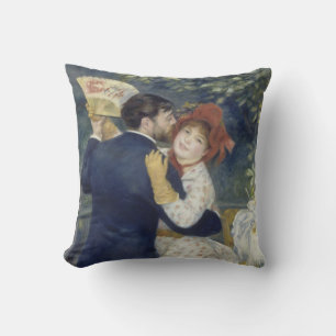 Country Dance - Renoir Impressionist Painting Cushion