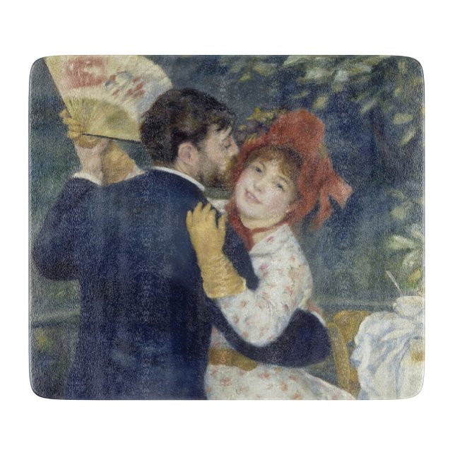 Country Dance - Renoir Impressionist Painting Cutting Board (Front)