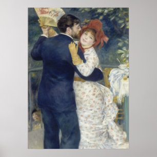 Country Dance - Renoir Impressionist Painting Poster