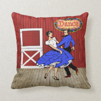 Country Dance Square Dance Red Barn Dance