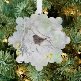 Country Dreams Tree Decoration Card