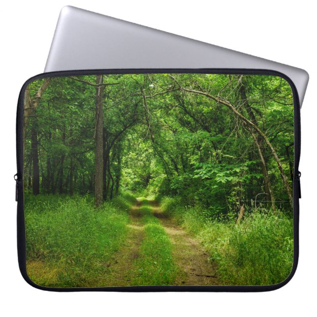 Country Driveway Laptop Sleeve (Front)
