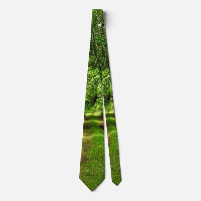 Country Driveway Neck Tie (Front)