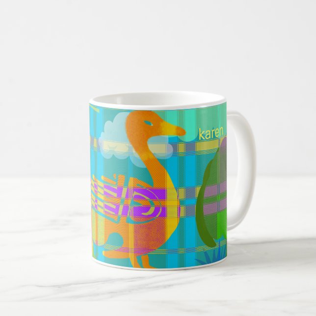 Country Duck Coffee Mug (Front Right)