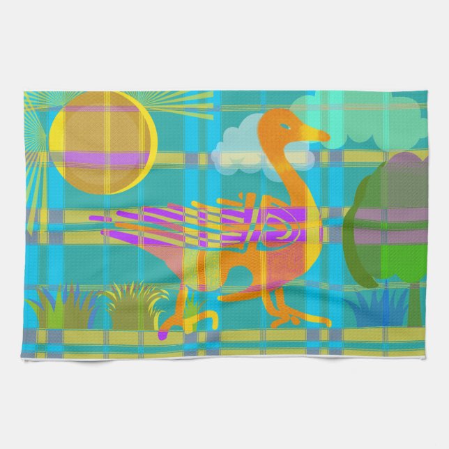 Country Duck Tea Towel (Horizontal)
