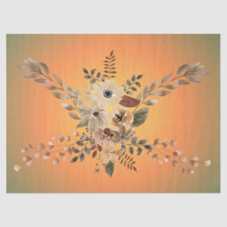 Country elegant Flower Tissue Paper