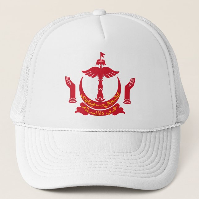 Country Emblem of Brunei Trucker Hat (Front)