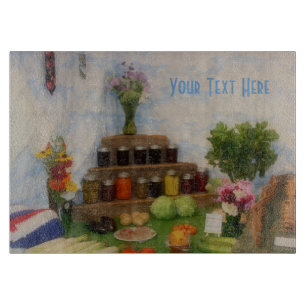 Country Fair Harvest Display Cutting Board