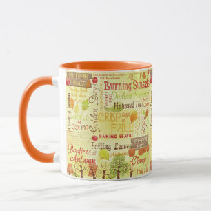Country Fall Days Seasonal Mug