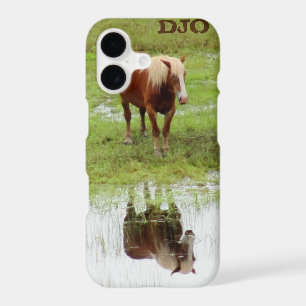 Country Farm Horse Reflection