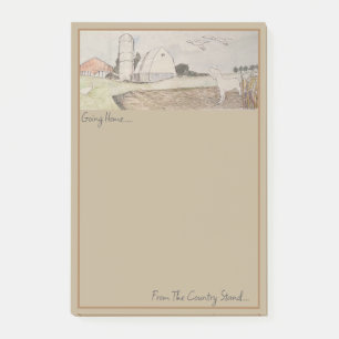 Country Farm Stand Notepad