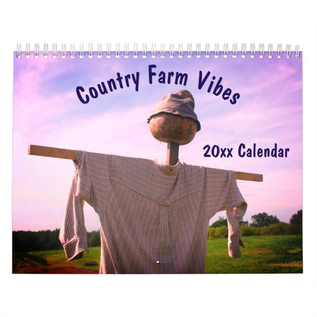 Country Farm Vibes Calendar (Cover)