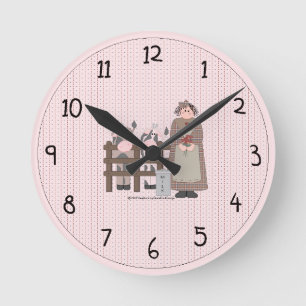 Country Farm Wall Clock