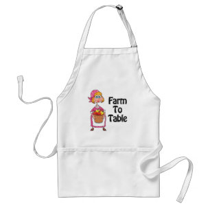 Country Farm Woman Apron