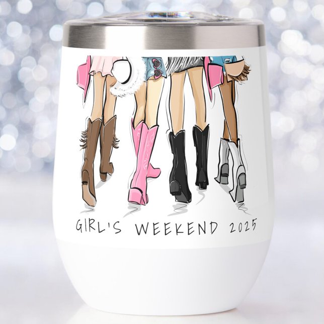 Country Fashion Cowboy Boots Girl’s Weekend Custom (Creator Uploaded)