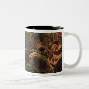 Country Festival, 1881 Two-Tone Coffee Mug