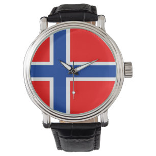 country flag norway norwegian watch