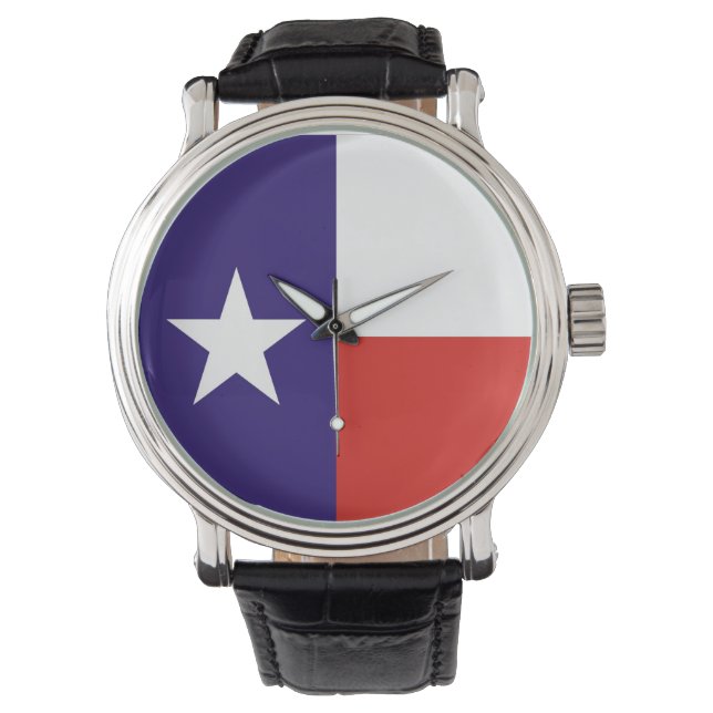 country flag region state united america texas watch (Front)