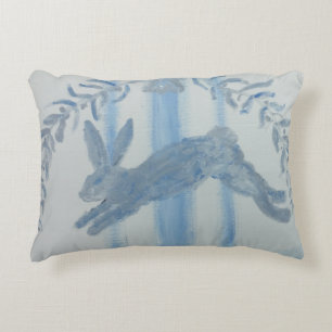 Country French Bunny Rabbit Decorative Cushion