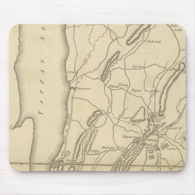 Country from Frog's Point to Croton River Mouse Mat (Front)