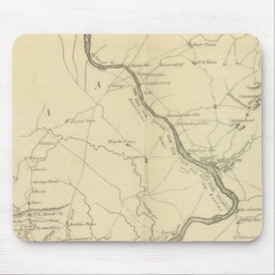 Country from Rariton River in East Jersey Mouse Mat