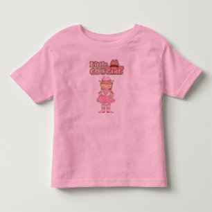 Country Fun Lil' Cowgirl Ringer T Shirt