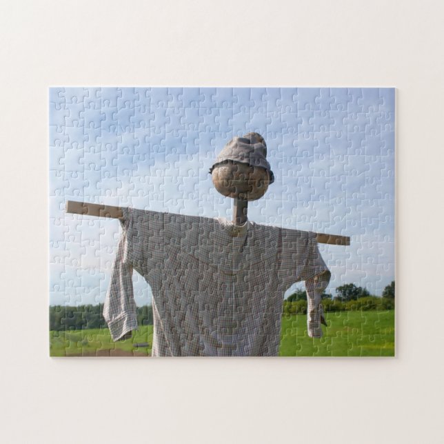 Country Garden Scarecrow  Jigsaw Puzzle (Horizontal)