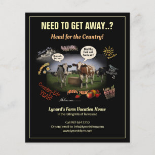 Country Getaway Flyer