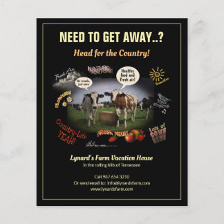 Country Getaway Flyer